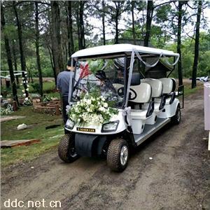  傲森品牌直销白色8座电动高尔夫球车